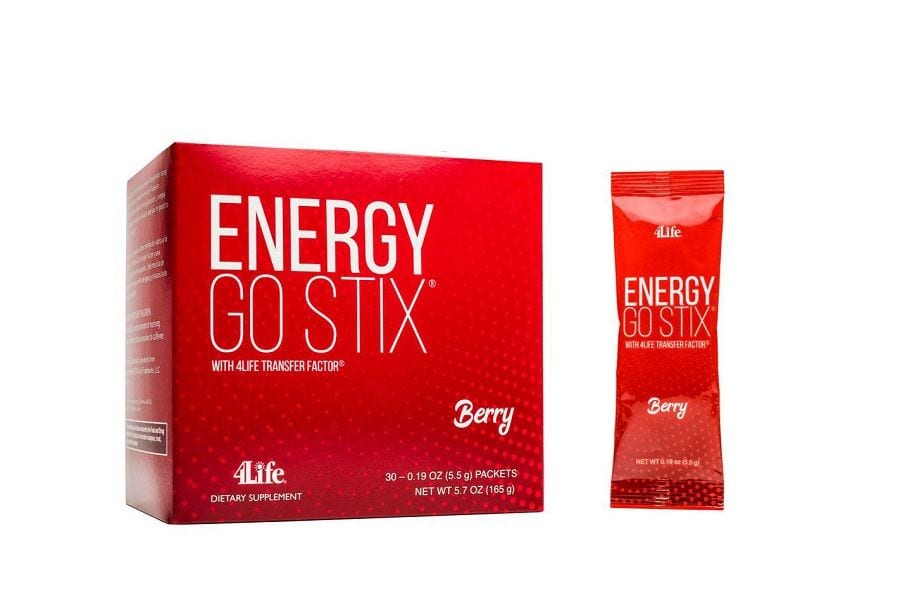 Cóctel de frutas con Energy Go Stix Berry 