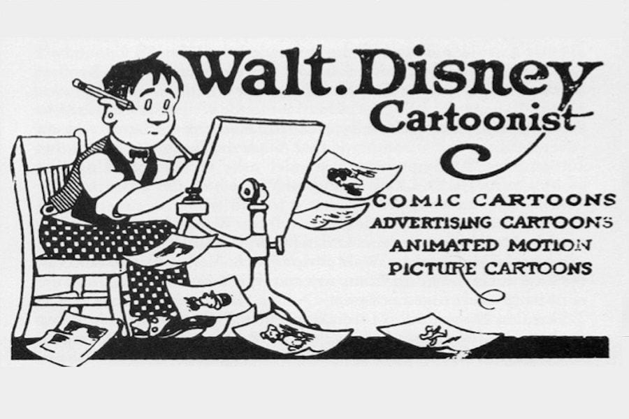 la vida de walt disney