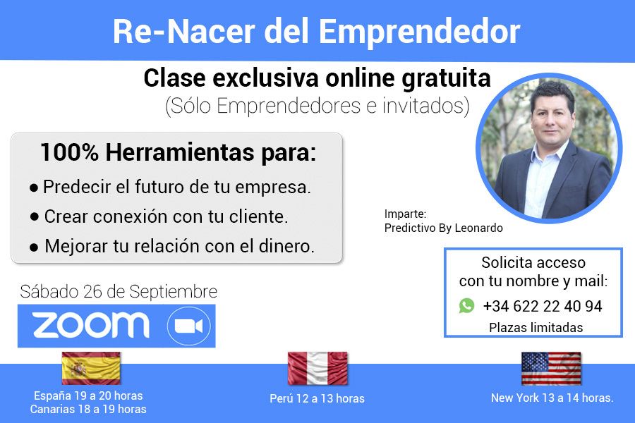 emprendedor predictivo
