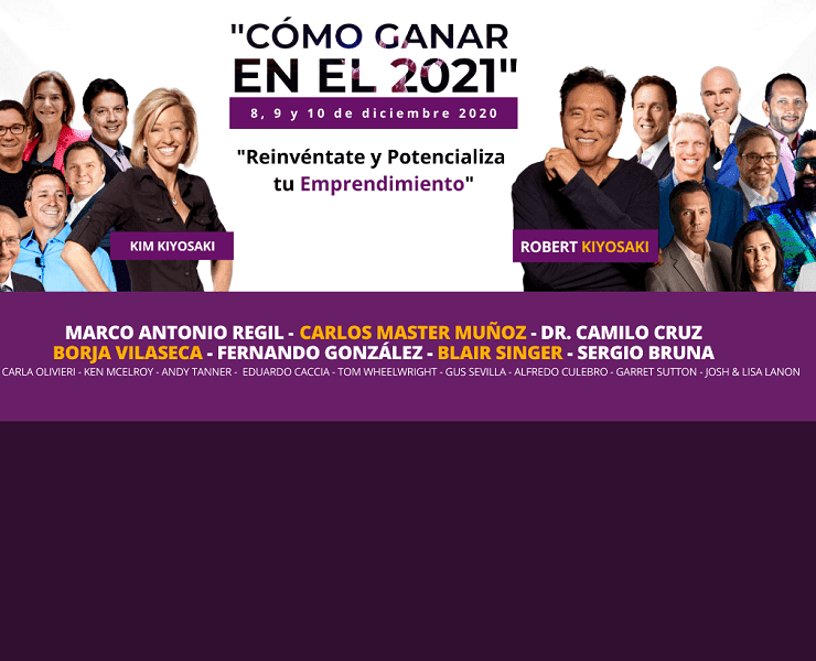 el nuevo evento online de robert kiyosaki