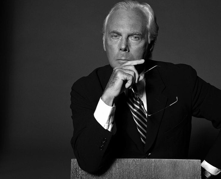 Giorgio Armani el empresario que personifica el lujo, la creatividad y el éxito