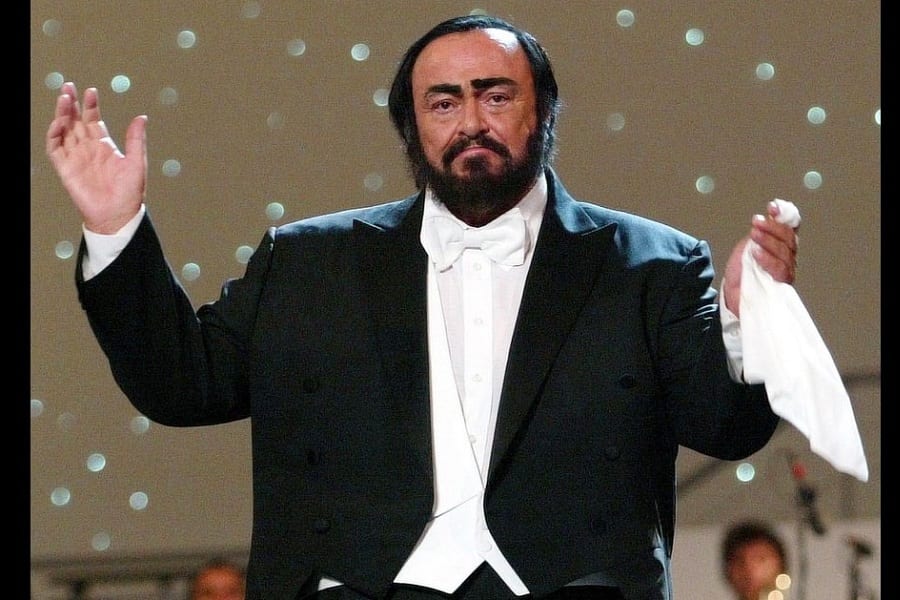 La vida de Luciano Pavarotti