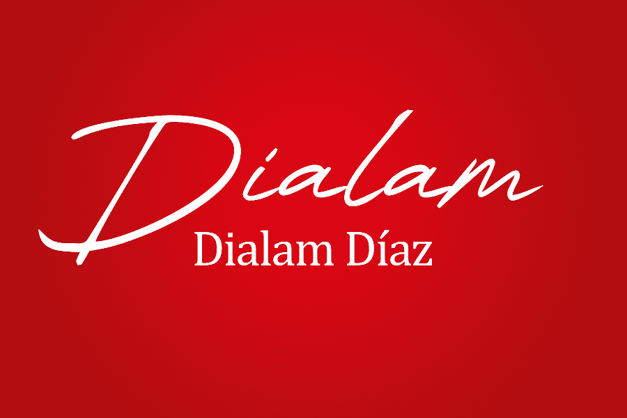Logo de la marca personal de Dialam Díaz